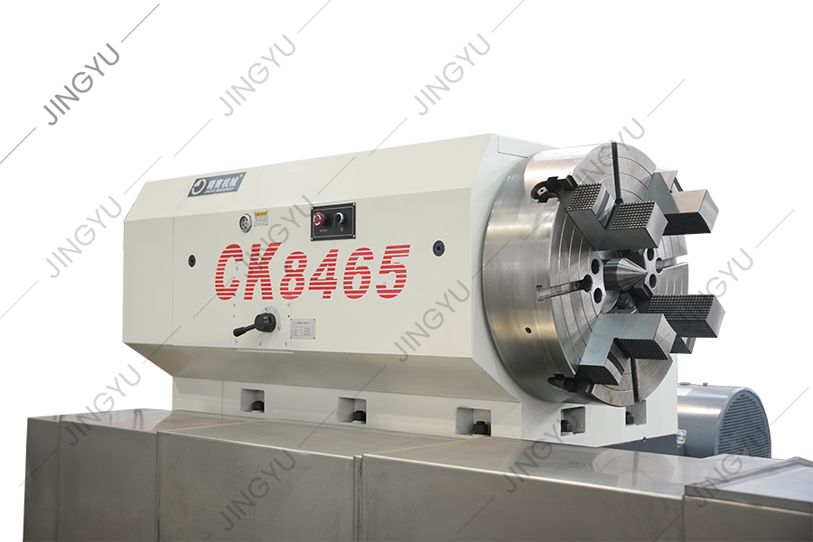 Kraftig CNC -rulle, der drejer drejebænken