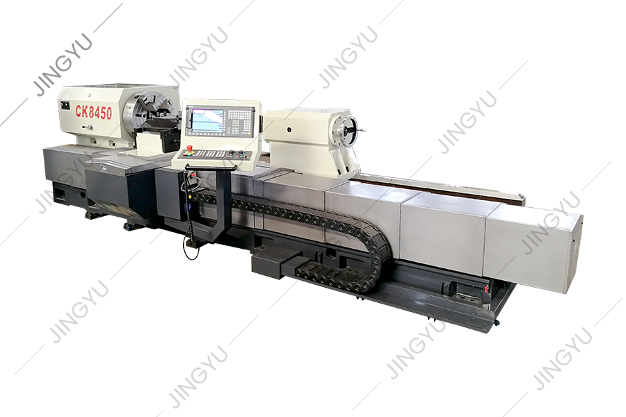 Kraftig CNC -rulle, der drejer drejebænken